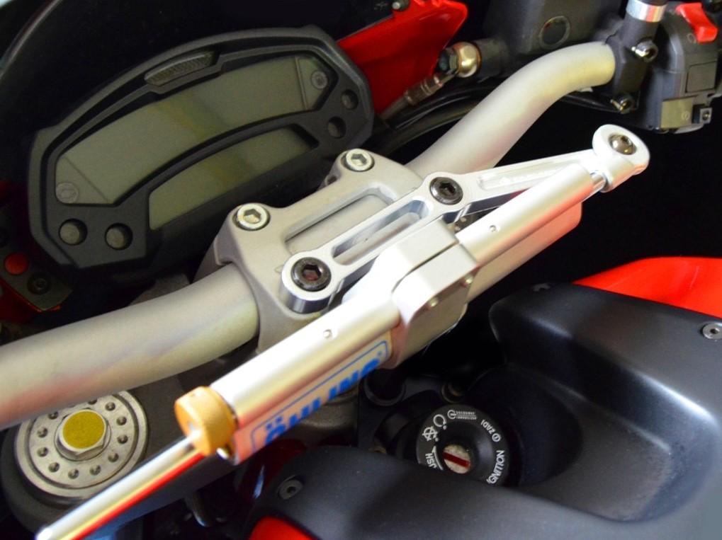 Ducati Monster 796/1100 Evo OHLINS Steering Damper + DUCABIKE Mounting Kit