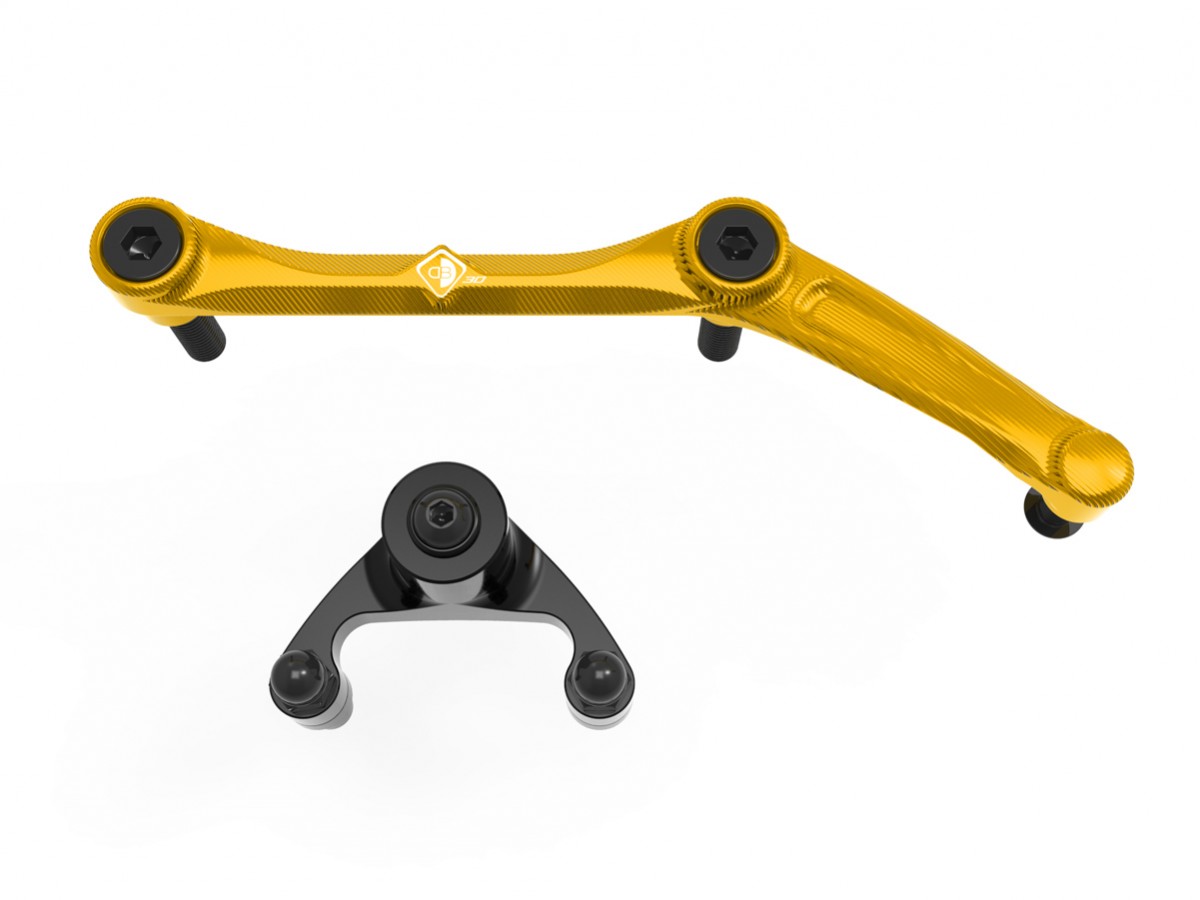 Ducati Monster 950 (2021+) OHLINS Steering Damper + DUCABIKE Mounting Kit