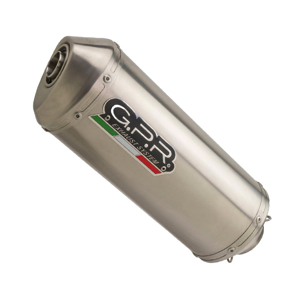 GPR Yamaha YZF-R6 (06/16) Slip-on Exhaust "Satinox" (EU homologated)