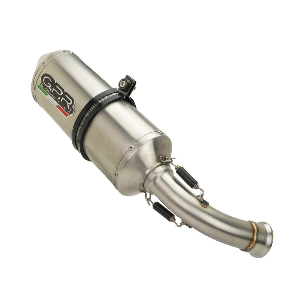 GPR Yamaha YZF-R6 (06/16) Slip-on Exhaust "Satinox" (EU homologated)