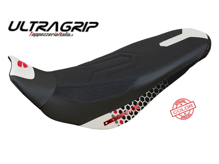 TAPPEZZERIA ITALIA Ducati DesertX Rally Saddle (2022+) Ultragrip Seat Cover "Eriba Special Color"