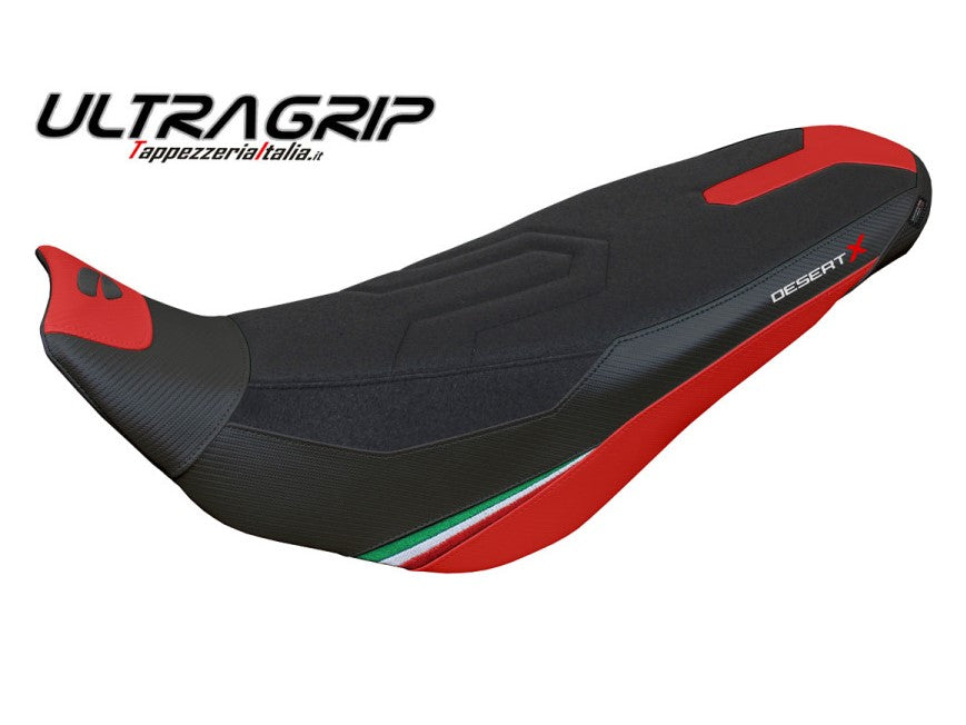 TAPPEZZERIA ITALIA Ducati DesertX Rally Saddle (2022+) Ultragrip Seat Cover "Eriba"