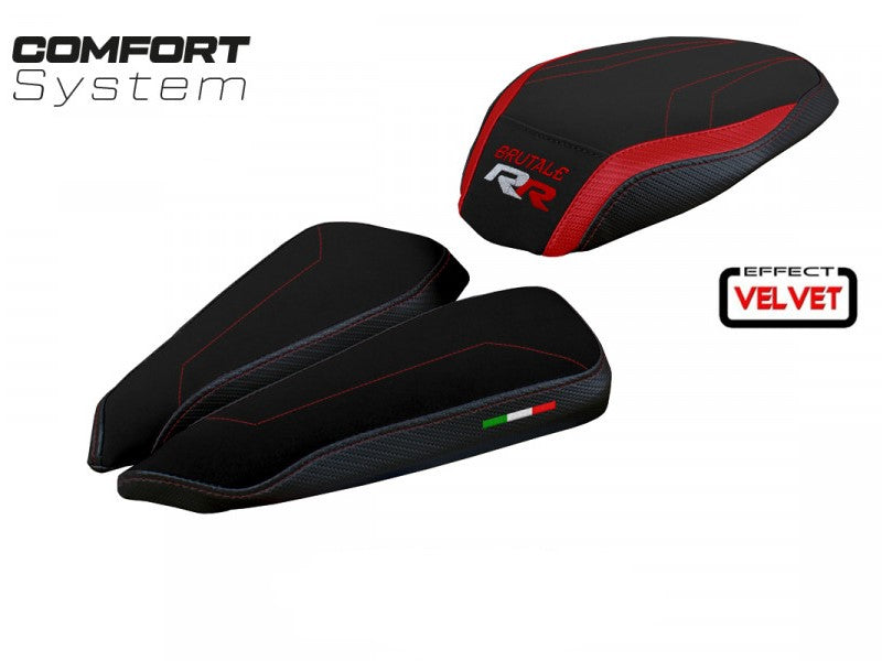 TAPPEZZERIA ITALIA MV Agusta Brutale 1000 RR (2020+) Comfort Seat Cover "Meilan Velvet"