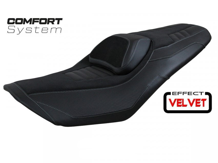 TAPPEZZERIA ITALIA Yamaha T-Max 560 (2020+) Comfort Seat Cover "Kiko Velvet"