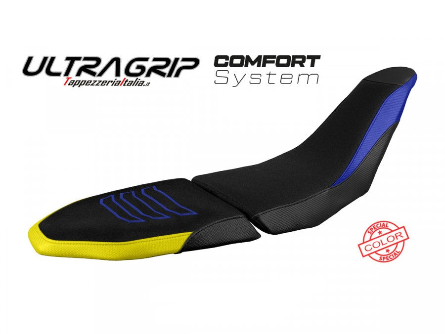 TAPPEZZERIA ITALIA Yamaha Tenere 700 (2019+) Ultragrip Comfort Seat Cover "Akita" (RAID 2022 double seat)