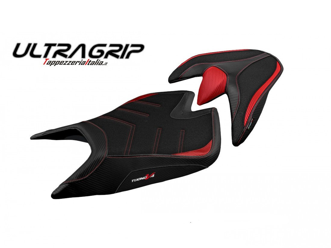 TAPPEZZERIA ITALIA Aprilia Tuono V4 (2021+) Ultragrip Seat Cover "Zuera"