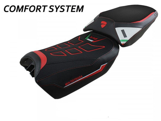 TAPPEZZERIA ITALIA Ducati Multistrada V4 Pikes Peak (2022+) Comfort Seat Cover "Safi"