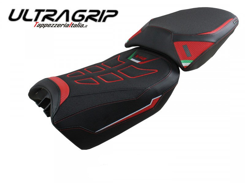 TAPPEZZERIA ITALIA Ducati Multistrada V4 Pikes Peak (2022+) Ultragrip Seat Cover "Safi"