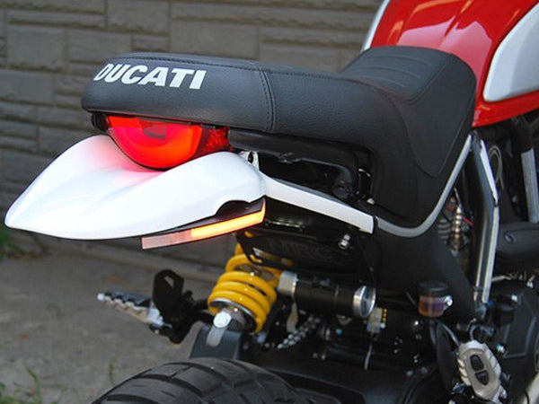 NEW RAGE CYCLES Ducati Scrambler Desert Sled LED Tail Tidy Fender Eliminator