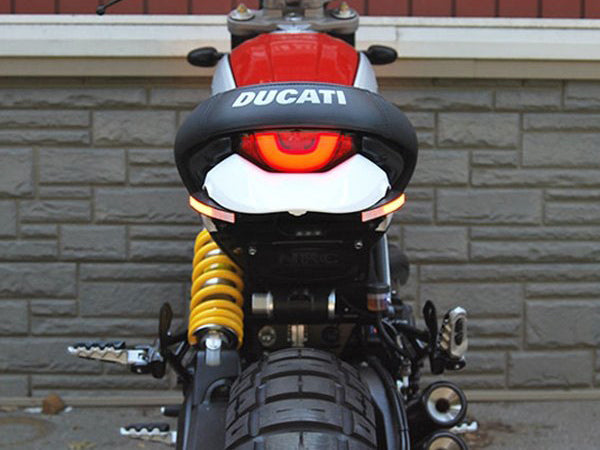 NEW RAGE CYCLES Ducati Scrambler Desert Sled LED Tail Tidy Fender Eliminator