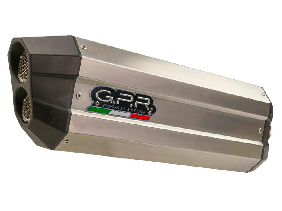 GPR BMW R1200R (06/10) Slip-on Exhaust "Sonic Titanium" (EU homologated)