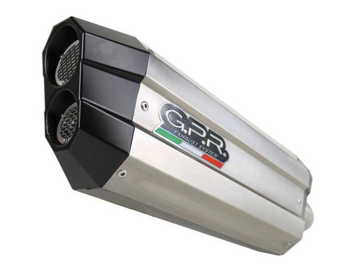 GPR Yamaha Ténéré 700 Slip-on Exhaust "Sonic Inox" (EU homologated)