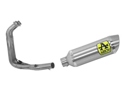 ARROW 71758MI+71930AO Yamaha MT07 (2021+) Aluminum Full Exhaust System "Competition Evo Thunder" (racing) – Accessories in the 2WheelsHero Motorcycle Aftermarket Accessories and Parts Online Shop