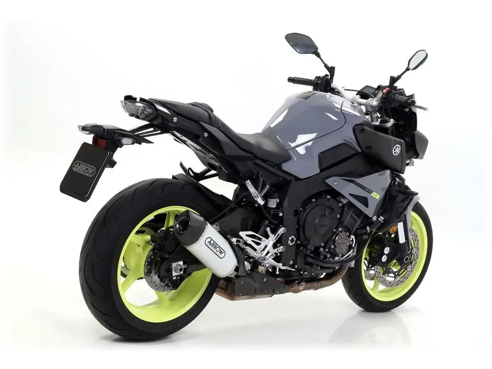 ARROW 71852AK Yamaha MT10 (2016+) Aluminum Slip-on Exhaust "Indy Race" – Accessories in the 2WheelsHero Motorcycle Aftermarket Accessories and Parts Online Shop