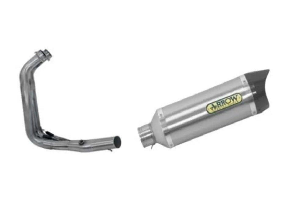 ARROW 71605KZ+71817PK Yamaha MT07 (2014+) Titanium Full Exhaust System "Competition Evo Thunder" – Accessories in the 2WheelsHero Motorcycle Aftermarket Accessories and Parts Online Shop