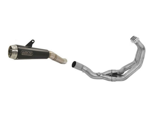 ARROW 71620KZ+71215PRN Yamaha Tracer 900 (2015+) Steel Full Exhaust System "Competition Evo Pro-Race" (racing) – Accessories in the 2WheelsHero Motorcycle Aftermarket Accessories and Parts Online Shop