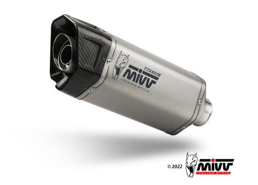 MIVV B.042 BMW R 1300 GS (2024 + ) Slip-on Exhaust "SR-1" (titanium; approved) – Accessories in the 2WheelsHero Motorcycle Aftermarket Accessories and Parts Online Shop