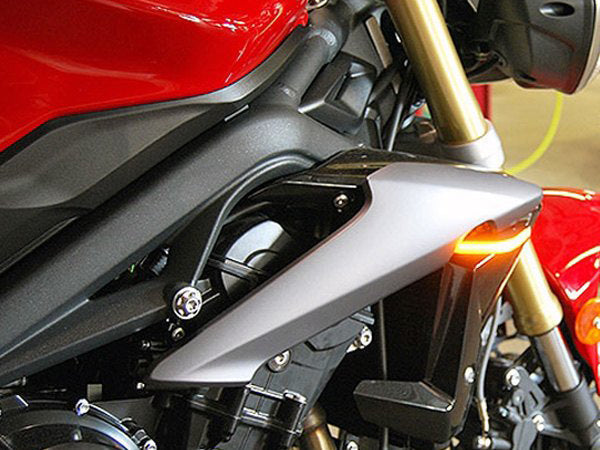 NEW RAGE CYCLES Triumph STREET TRIPLE LED Front Turn Signals (2013 – 2017)