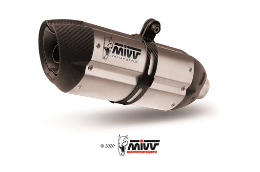 MIVV H.067 HONDA CB 500 X ( 2017 / 20 ) Slip On Exhaust "Suono" (stainless steel; approved) – Accessories in the 2WheelsHero Motorcycle Aftermarket Accessories and Parts Online Shop