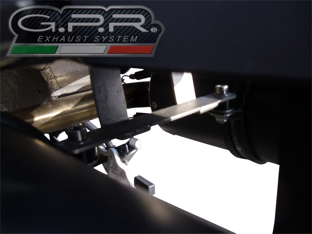 GPR Yamaha XT660Z Ténéré Dual Slip-on Exhaust "GPE Anniversary Titanium" (EU homologated)