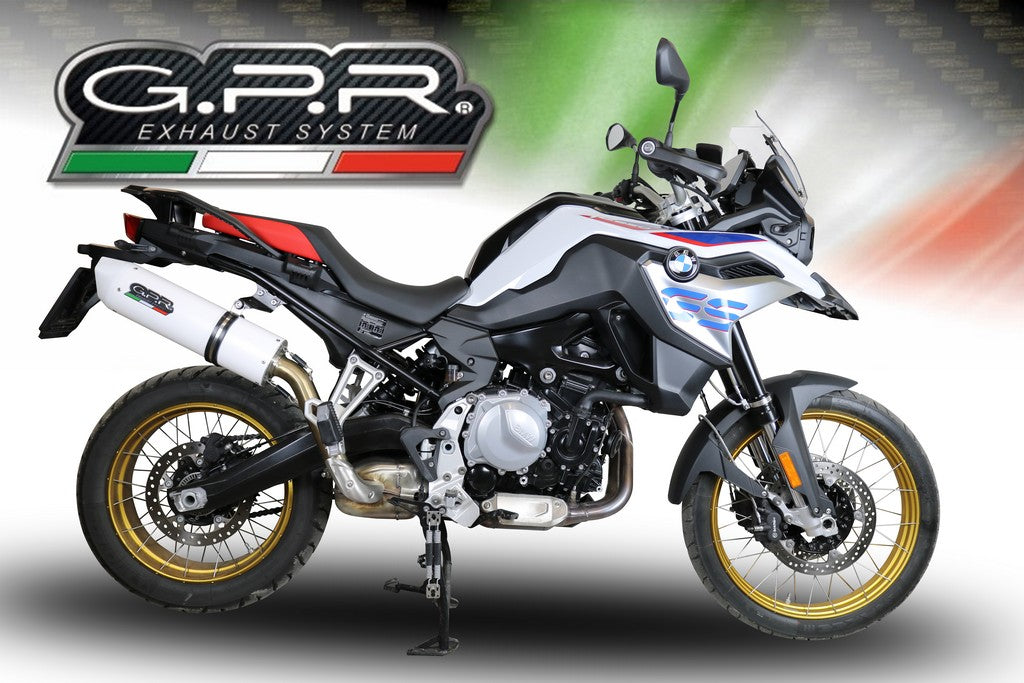 GPR BMW F850GS / Adventure Slip-on Exhaust "Albus Evo 4" (EU homologated)