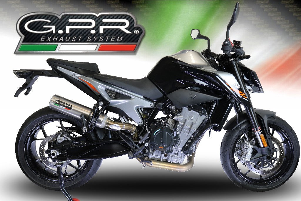 GPR KTM 790 / 890 Duke Slip-on Exhaust "M3 Inox"