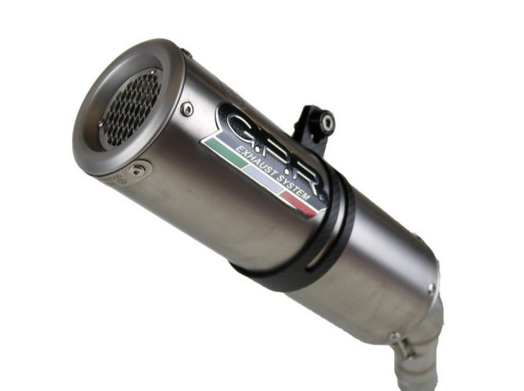 GPR Triumph Speed Triple 1050 (11/15) 3 to 1 Slip-on Exhaust "M3 Titanium Natural" (EU homologated)