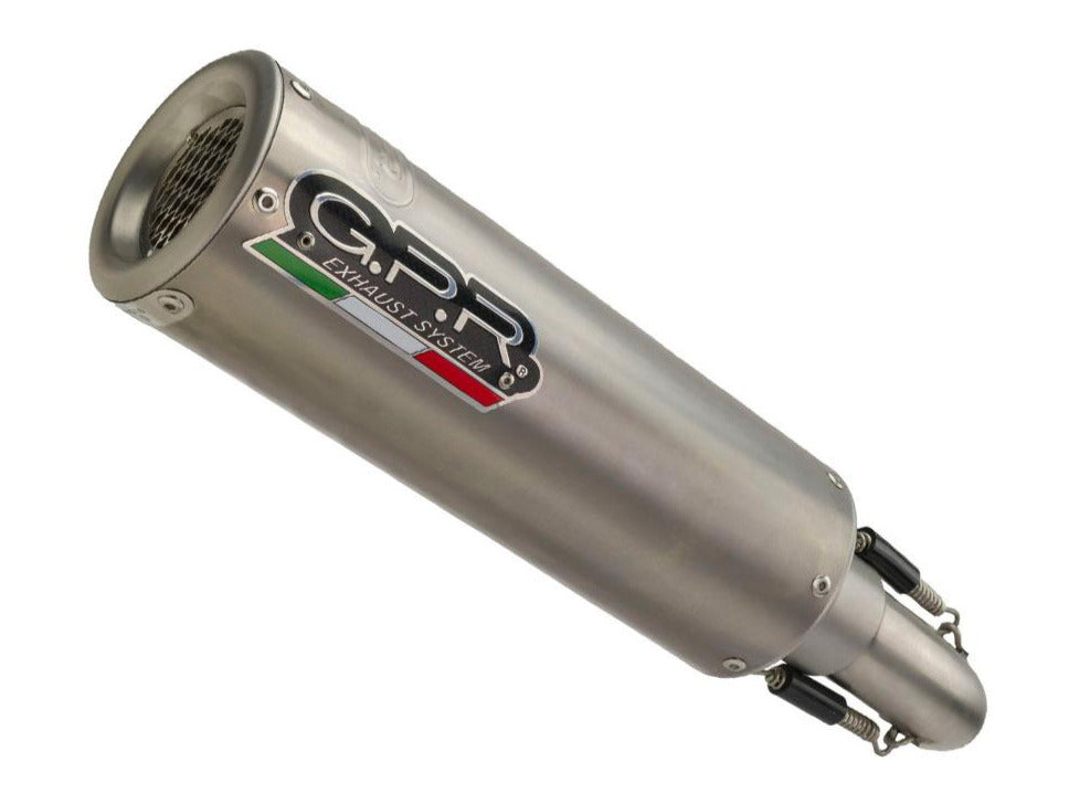 GPR Yamaha YZF-R125 (14/18) Slip-on Exhaust "M3 Titanium Natural" (EU homologated)