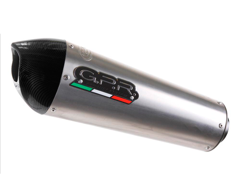 GPR Triumph Speed Triple 1050 (11/15) 3 to 1 Slip-on Exhaust "GPE Anniversary Titanium" (EU homologated)