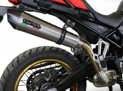 GPR BMW F850GS / Adventure Slip-on Exhaust "GP Evo 4 Titanium" (EU homologated)