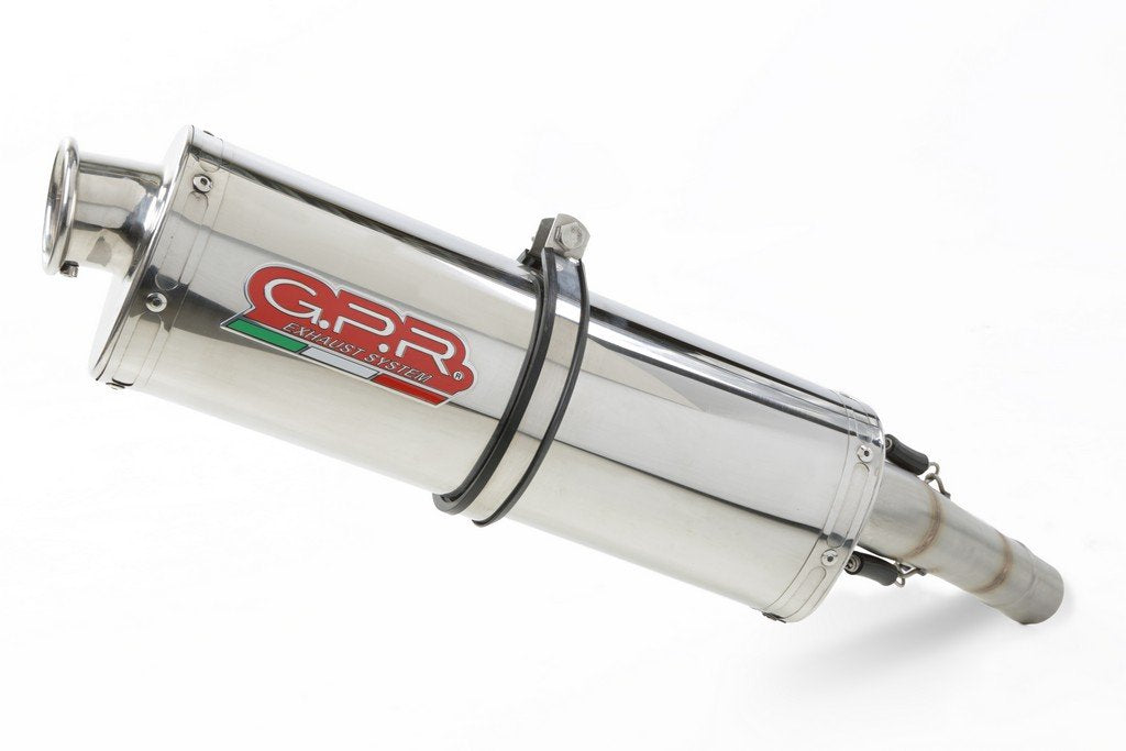 GPR Kawasaki KLZ 1000 Versys (15/16) Slip-on Exhaust "Trioval" (EU homologated)