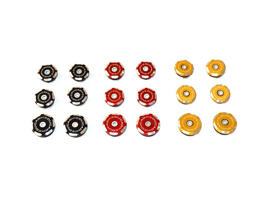 TTHM9502 - DUCABIKE Ducati Hypermotard 950 Frame Plugs (bi-color)