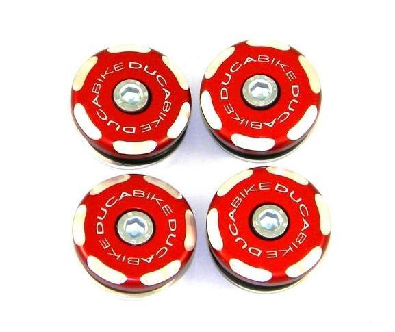 TTM02 - DUCABIKE Ducati Monster Frame Plugs (bi-color)