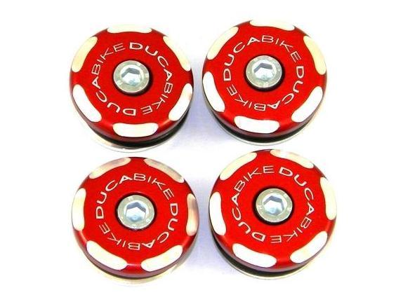 TTMSR02 - DUCABIKE Ducati Monster Frame Plugs (bi-color)