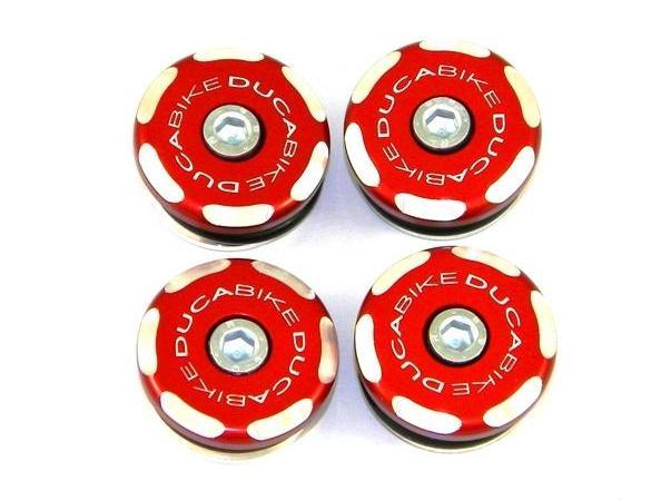 TTSC02 - DUCABIKE Ducati Sport 1000 / GT 1000 Frame Plugs (bi-color)