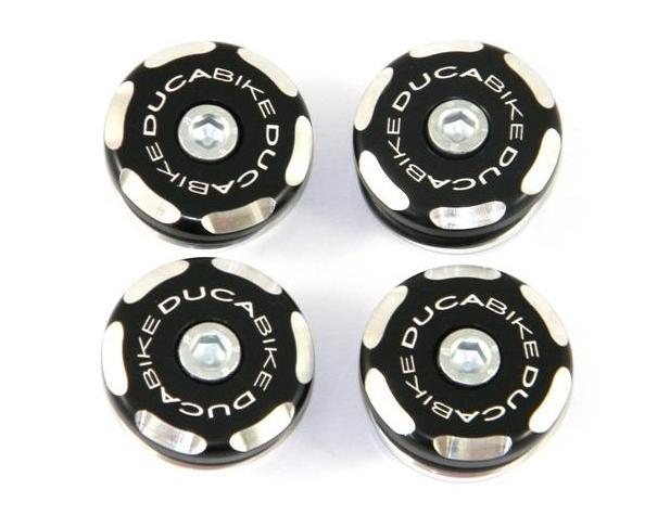 TTSC02 - DUCABIKE Ducati Sport 1000 / GT 1000 Frame Plugs (bi-color)