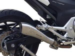 HP CORSE Honda NC700 / NC750 Slip-on Exhaust "Hydroform Satin" (racing only)