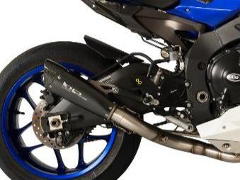 HP CORSE Yamaha YZF-R1 (15/17) Slip-on Exhaust "Evoxtreme Black" (racing)