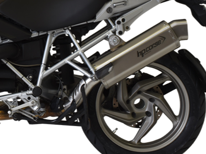 HP CORSE BMW R1200GS (10/12) Slip-on Exhaust "4-Track R Satin" (EU homologated)