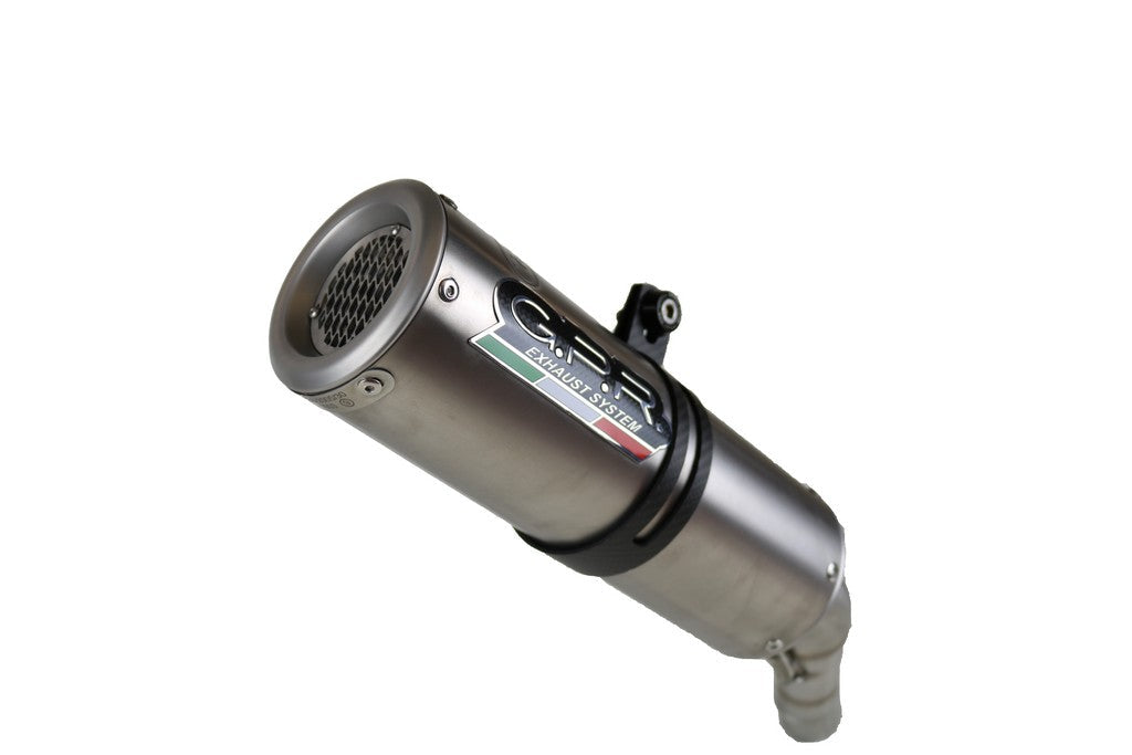 GPR Triumph Speed Triple 1050 (05/10) 3 to 1 Slip-on Exhaust "M3 Titanium Natural" (EU homologated)