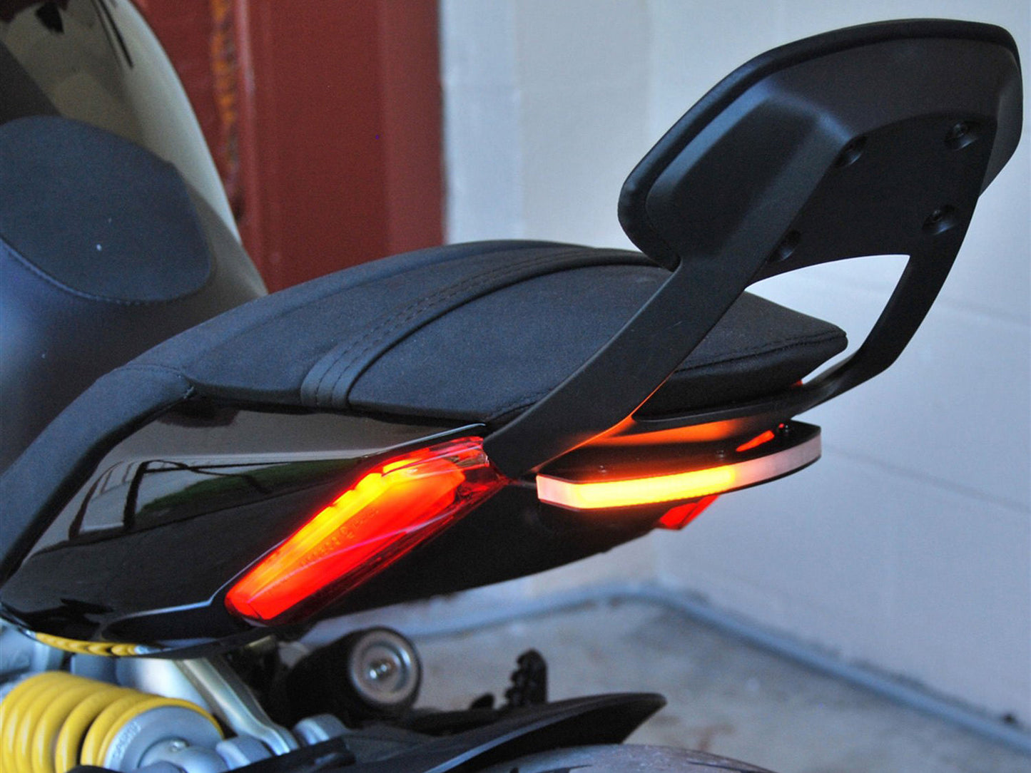 NEW RAGE CYCLES Ducati XDiavel LED Rear Turn Signals (backrest compatible)