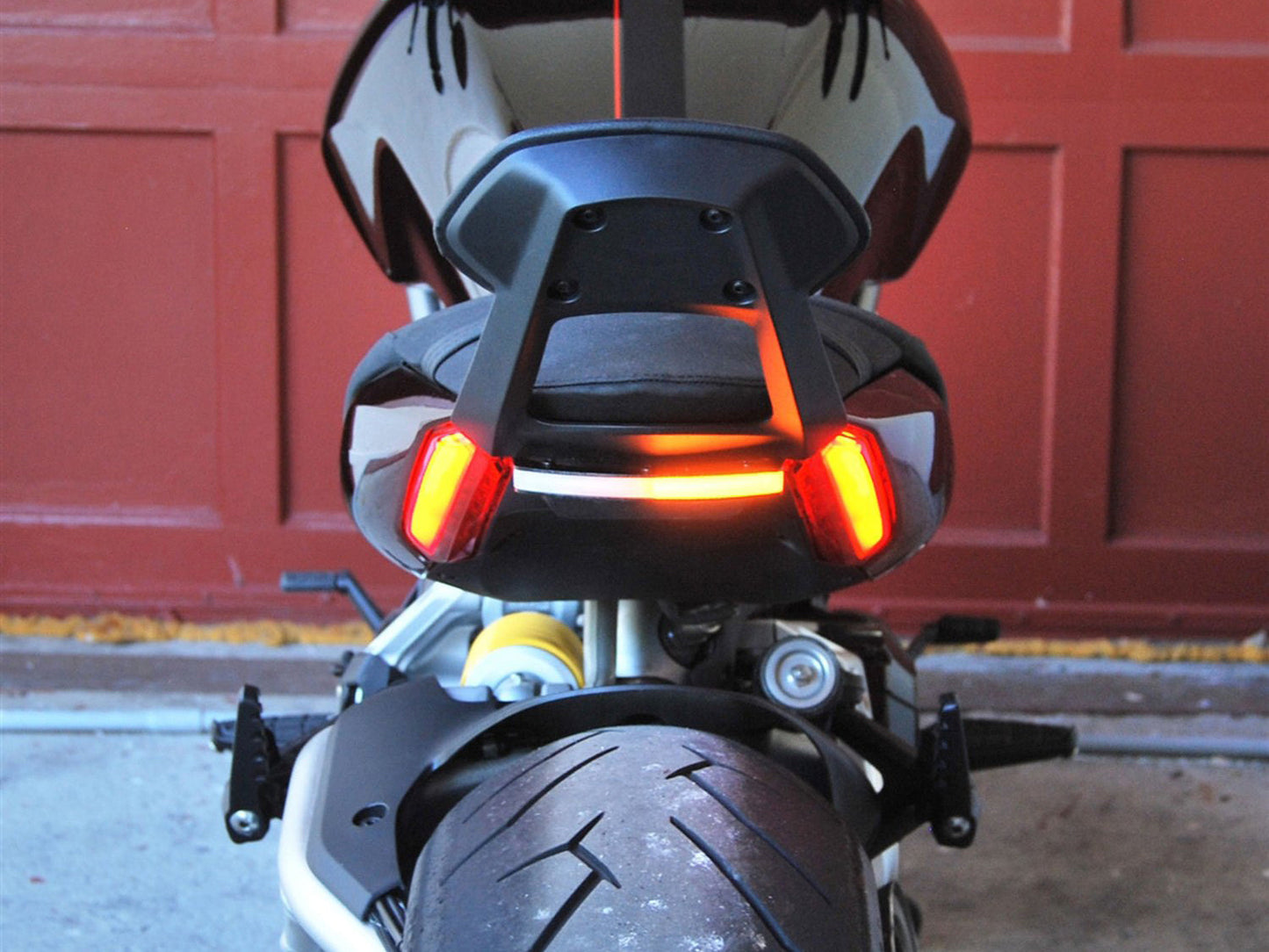 NEW RAGE CYCLES Ducati XDiavel LED Rear Turn Signals (backrest compatible)