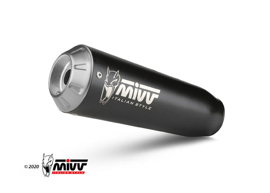 MIVV CF.003 CF MOTO 700CL-X ( 2023+ ) Slip-on Exhaust "X-M1" (black; approved) – Accessories in the 2WheelsHero Motorcycle Aftermarket Accessories and Parts Online Shop