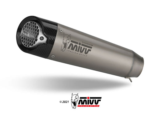 MIVV KT.026 KTM 1290 SUPERDUKE R ( 2020 / 23 ) Slip-on Exhaust "X-M5" (titanium; approved) – Accessories in the 2WheelsHero Motorcycle Aftermarket Accessories and Parts Online Shop