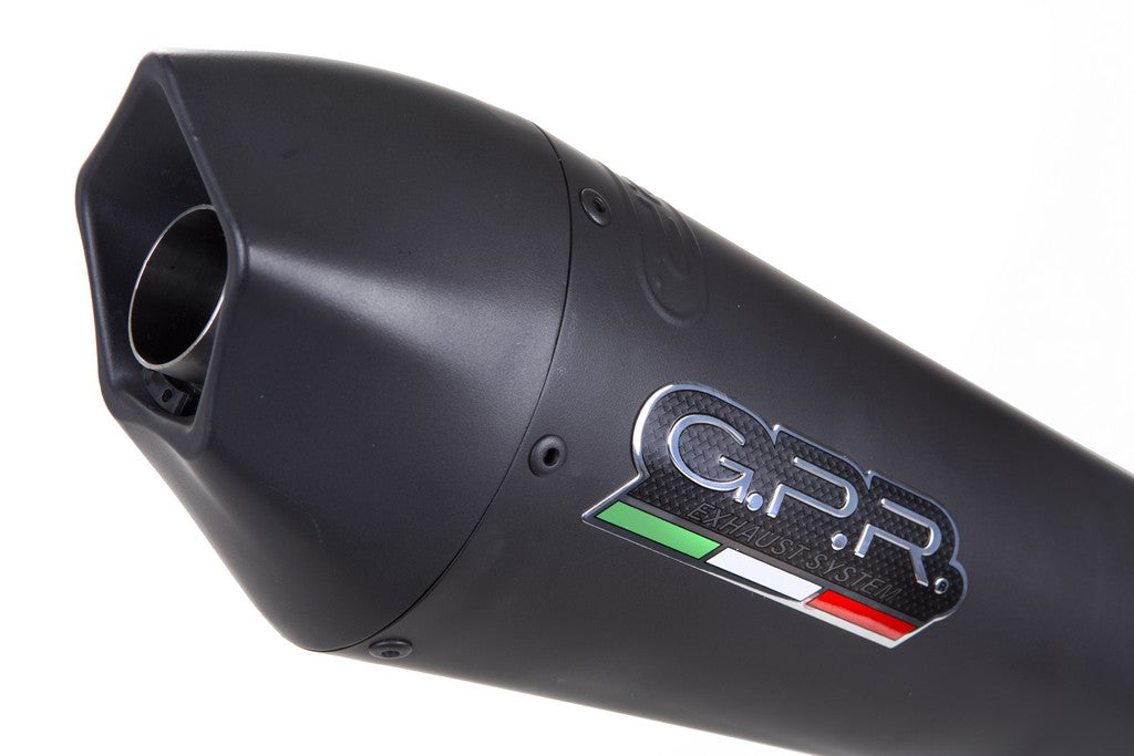 GPR BMW F800GS Slip-on Exhaust "GPE Anniversary Black Titanium" (EU homologated)