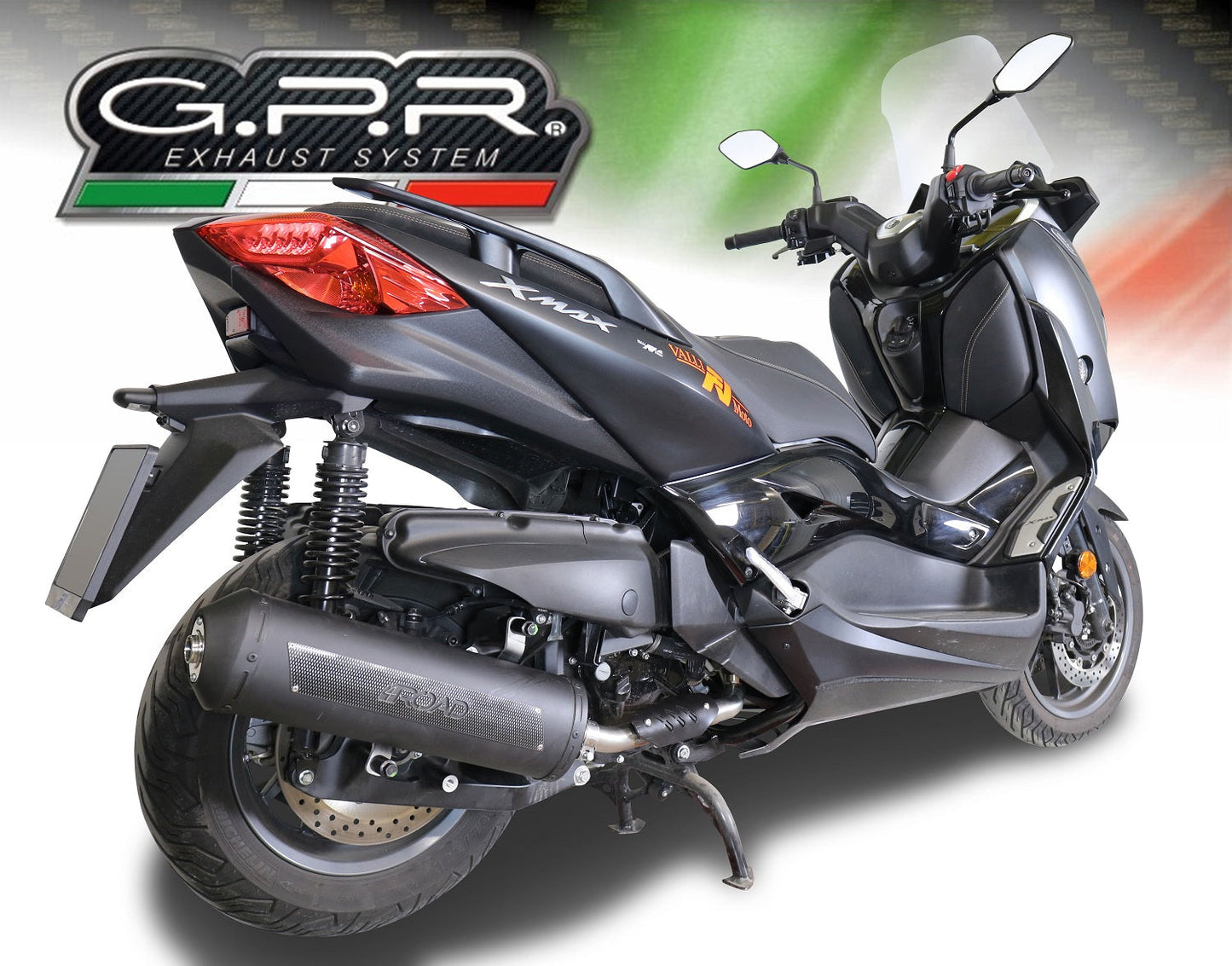 GPR Yamaha X-MAX 400 (2018 – ) Full Exhaust System "Maxy 4Road" (EU homologated)