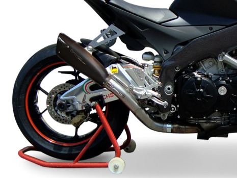 HP CORSE Aprilia Tuono V4 (11/14) Slip-on Exhaust "Evoxtreme 310 Black" (EU homologated)