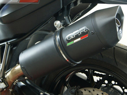 GPR BMW F800R (09/14) Slip-on Exhaust "Furore Nero"