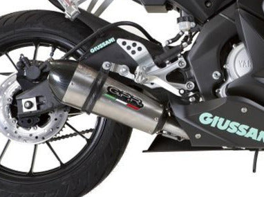 GPR Yamaha YZF-R125 (14/18) Full Exhaust System "GPE Anniversary Titanium"