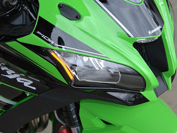 NEW RAGE CYCLES Kawasaki ZX-10R (16/20) LED Front Turn Signals